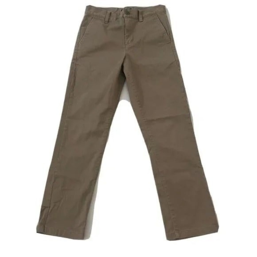 RVCA Week-End Chino Pants Mens Taupe Brown Slim Straight Stretch Trousers 28 x30